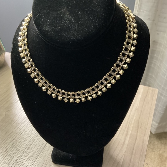 Kendra Scott Oscar Gold Choker Necklace - Picture 3 of 3
